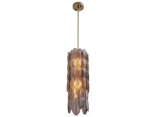 Eichholtz Sahure Antique Bronze Brass Traditional Tiered Chandelier