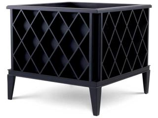 Black Finish Planter