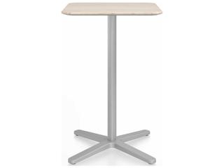 Emeco By Jasper Morrison Rectangular Outdoor Counter Table with X-Base