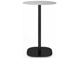 Emeco By Jasper Morrison Round Outdoor Patio Counter Table with Flat Base