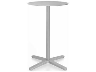 Emeco By Jasper Morrison Round Patio Counter Table with X-Base
