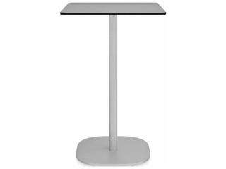 Emeco By Jasper Morrison Square Outdoor Counter Table with Flat Base