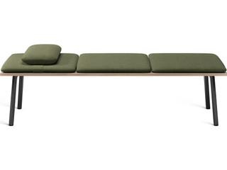 Emeco Run By Sam Hecht And Kim Colin Accent Outdoor Bench