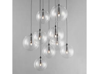 ET2 Global 9-Light Black Globe Pendant