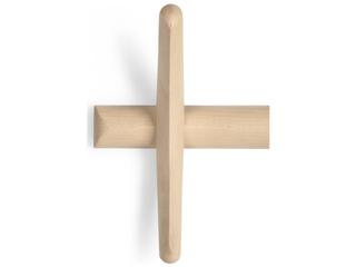 Ethnicraft Pi Wall Coat Rack Varnished Sycamore