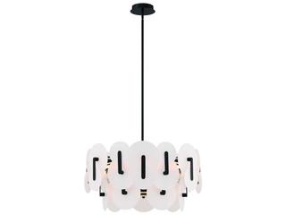 Eurofase Nuvola 2-Light Black Chandelier