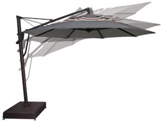 Treasure Garden Quick Ship AKZP 11 Foot Octagon Crank Lift Tilt and Lock Cantilever