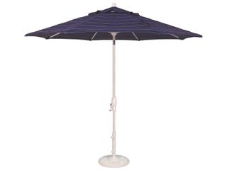 Treasure Garden Quick Ship Market Aluminum 9 Foot Octagon Auto Tilt Crank Lift Patio Umbrella
