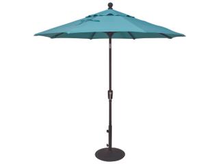 Treasure Garden Special Order Sunbrella Market Aluminum 7.5 Foot Octagon Push Button Tilt Crank Lift Patio Umbrella