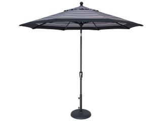 Treasure Garden Special Order Sunbrella Market Aluminum 9 Foot Crank Lift Push Button Tilt Patio Umbrella