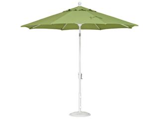 Treasure Garden Quick Ship Market Aluminum 9 Foot Crank Lift Push Button Tilt Outdoor Umbrella