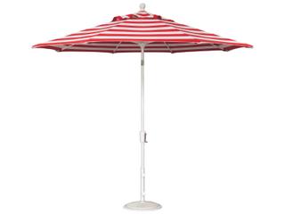 Treasure Garden Quick Ship Market Aluminum 9 Foot Crank Lift Push Button Tilt Outdoor Umbrella