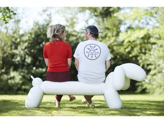 Fatboy Outdoor Attackle Bench in White