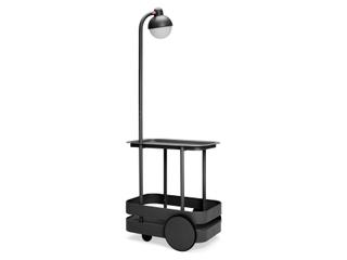 Fatboy Outdoor Jolly Trolley Lighted Bar Cart in Anthracite