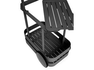 Fatboy Outdoor Jolly Trolley Lighted Bar Cart in Anthracite