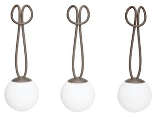 Fatboy Outdoor Bolleke Mini Hanging Lamp (Set of 3) in Taupe