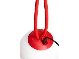 Fatboy Outdoor Bolleke Mini Hanging Lamp (Set of 3) in Red