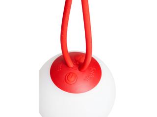 Fatboy Outdoor Bolleke Mini Hanging Lamp (Set of 3) in Red