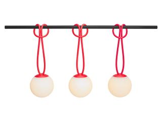 Fatboy Outdoor Bolleke Mini Hanging Lamp (Set of 3) in Red