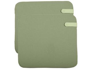 Eucalyptus Green — Color Mix Eucalyptus Green Patio Cushion Set of 2