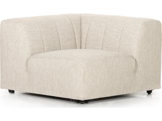 Gwen Corner Lounge Chair in Faye Sand