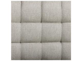 Four Hands Outdoor Solano Natural Teak / Faye Ash Cushion Armless Lounge Chair