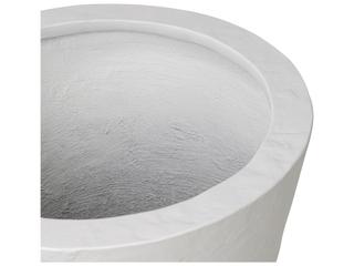Luxecor Globetrotter Outdoor Suvi Planter - Textured White Concrete