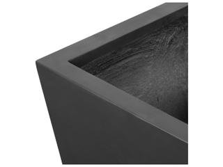 Luxecor Globetrotter Outdoor Koto Black Concrete Planter