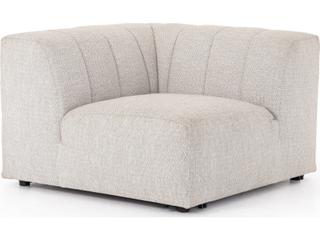 Four Hands Outdoor Solano Faye Ash Cushion Corner Lounge Chair