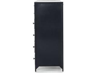 Four Hands Belmont 8-Drawers Black Weathered Bronze Accent Chest
