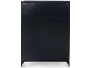 Four Hands Belmont 8-Drawers Black Weathered Bronze Accent Chest