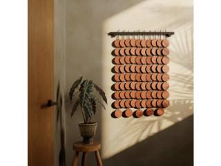 Four Hands Marlow Ceramic Terracotta  3D Wall Art