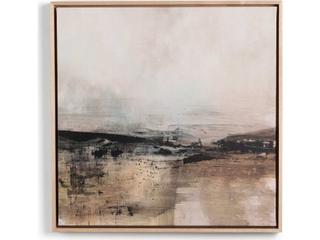 Four Hands Art Studio Natural Maple / White Distant Forest By Dan Hobday Wall Art