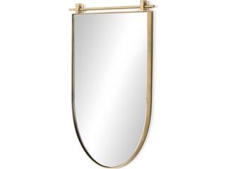 Four Hands Hutton Chico Antique Brass  Small Arch Mirror