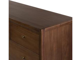 Four Hands Patten Sullivan 10-Drawers Brown Acacia Wood Double Dresser