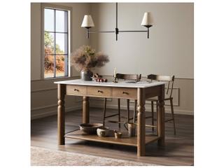 Four Hands Dothan Kitchen Island Toasted Oak