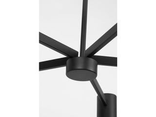 Generation Lighting Zentro 5-Light Midnight Black Cylinder Chandelier