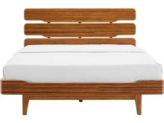 Greenington Currant Amber Brown Bamboo Wood Queen Platform Bed