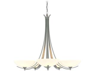 Hubbardton Forge Aegis 5-Light Glass Bowl Chandelier