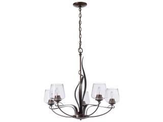 Hubbardton Forge Flora 5-Light Glass Chandelier
