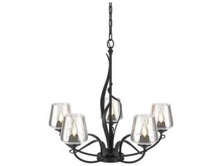 Hubbardton Forge Flora 5-Light Glass Chandelier