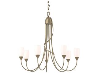 Hubbardton Forge Flora 7-Light Glass Chandelier
