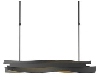 Hubbardton Forge Landscape 1-Light LED Geometric Linear Island Pendant