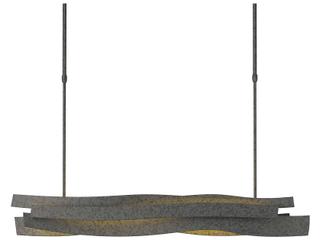 Hubbardton Forge Landscape 1-Light LED Geometric Linear Island Pendant
