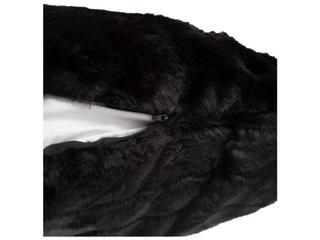 Howard Elliott Angora Ebony Pillow