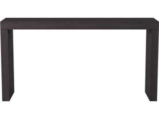 Howard Elliott Rectangular Wood Black Console Table