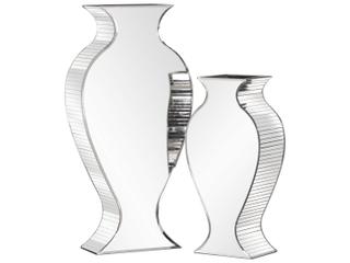 Howard Elliott Rounded Mirrored Vase