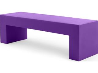 Heller Vignelli Medium Bench - Purple
