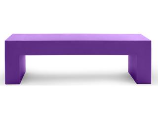 Heller Vignelli Medium Bench - Purple