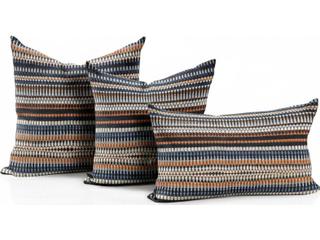 Howard Elliott Outdoor Captiva Multi Navy Pillow